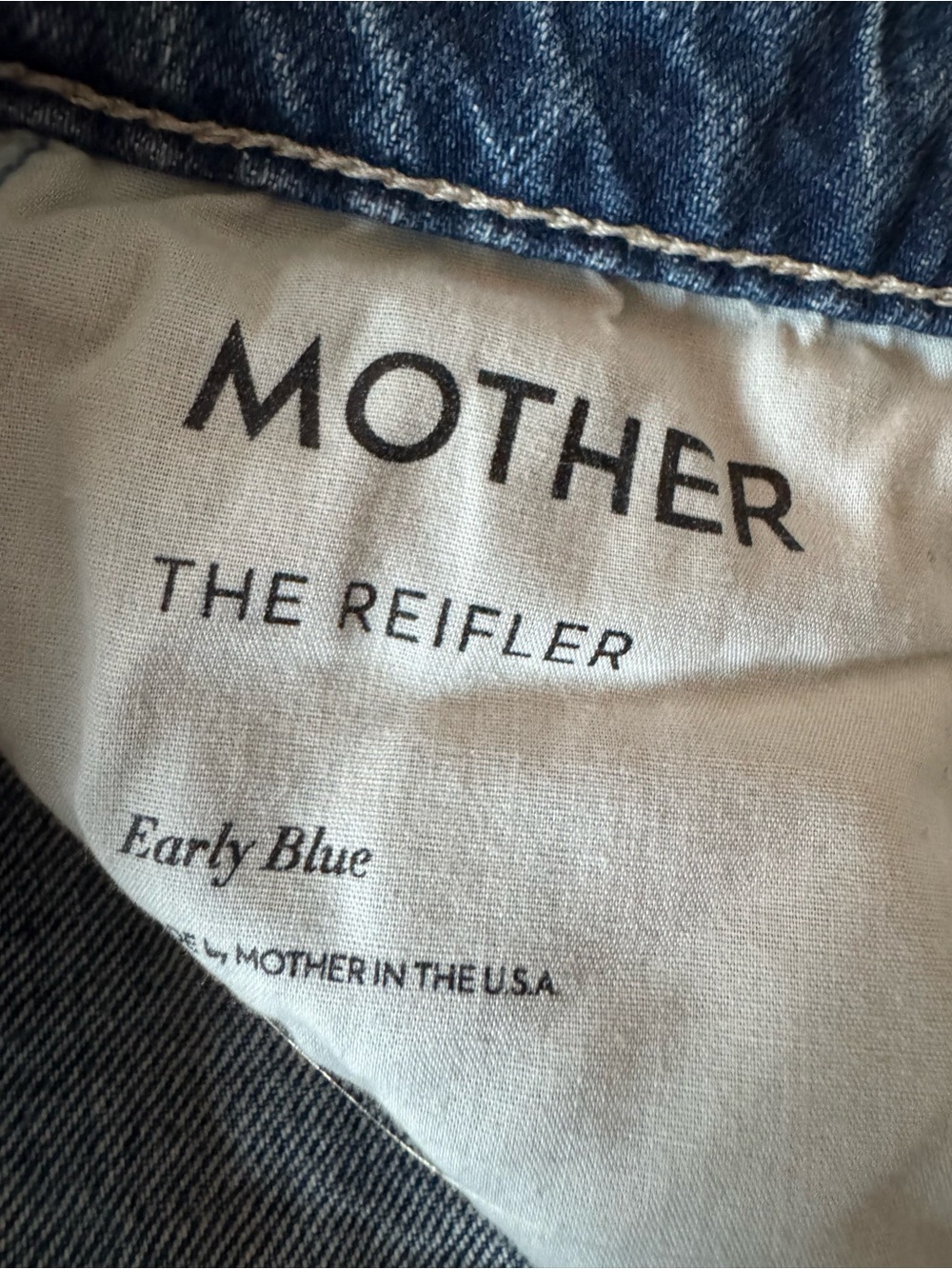 MOTHER The Reifler Jeans in Early Blue Size 27 - Picture 7 of 13